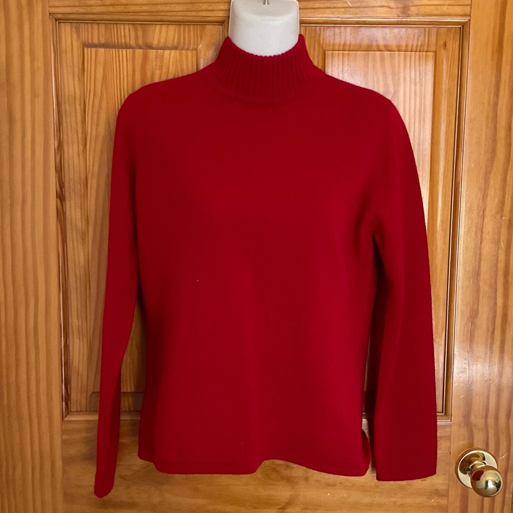 Red Women's Sweater, 100% Cashmere